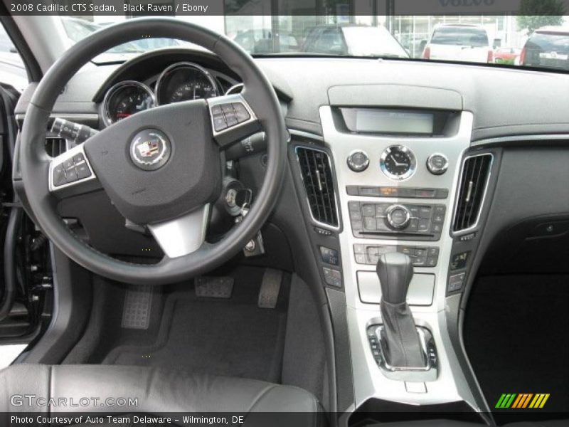 Black Raven / Ebony 2008 Cadillac CTS Sedan