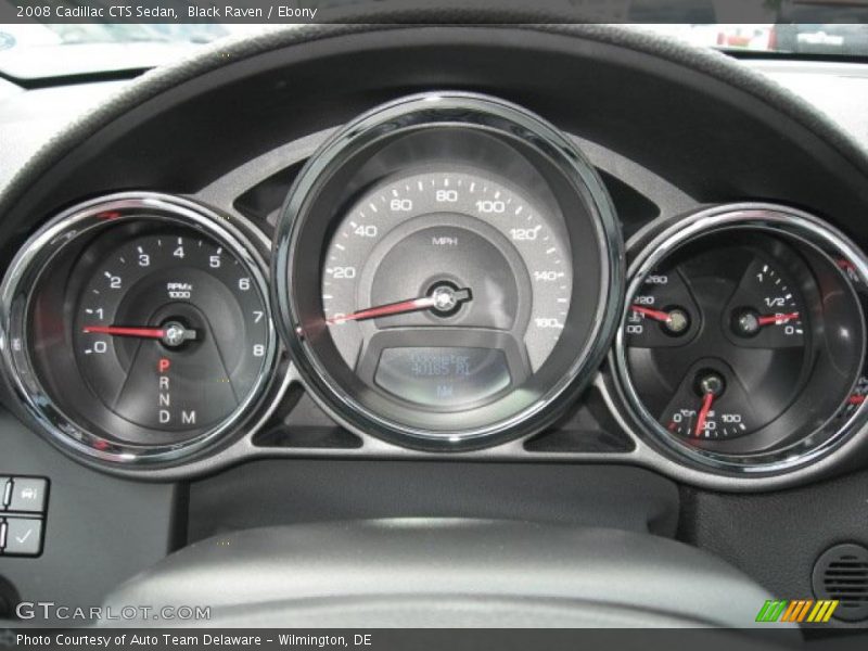 Black Raven / Ebony 2008 Cadillac CTS Sedan