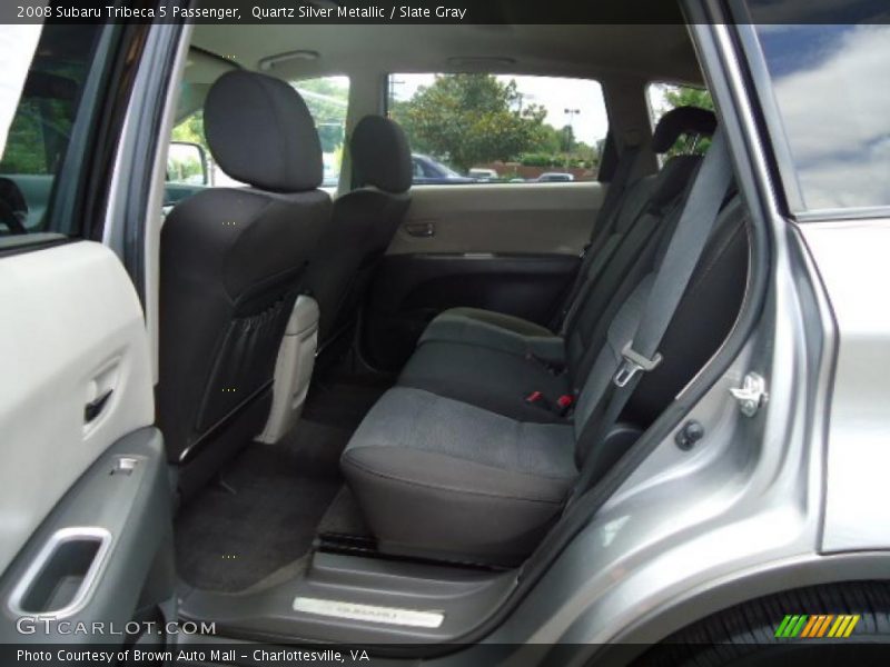 Quartz Silver Metallic / Slate Gray 2008 Subaru Tribeca 5 Passenger