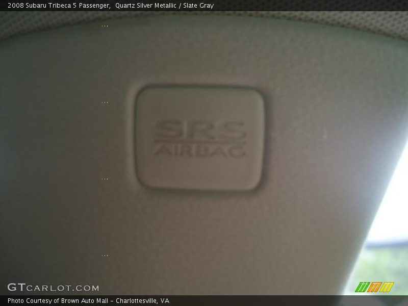 Quartz Silver Metallic / Slate Gray 2008 Subaru Tribeca 5 Passenger