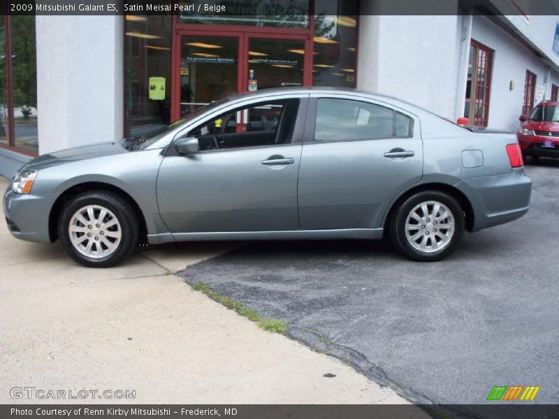 Satin Meisai Pearl / Beige 2009 Mitsubishi Galant ES
