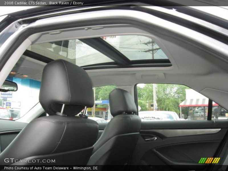 Black Raven / Ebony 2008 Cadillac CTS Sedan