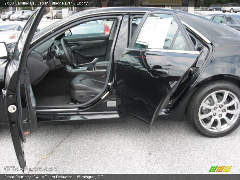 Black Raven / Ebony 2008 Cadillac CTS Sedan