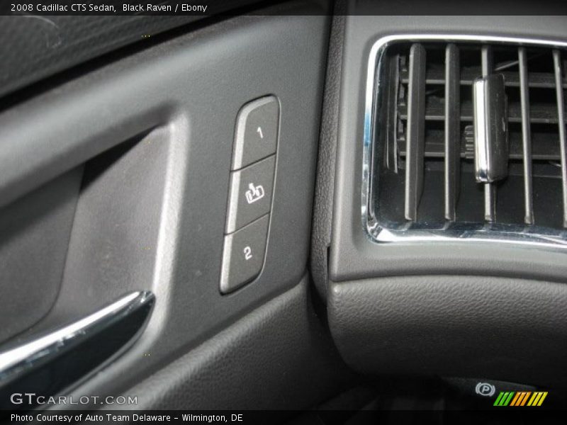 Black Raven / Ebony 2008 Cadillac CTS Sedan