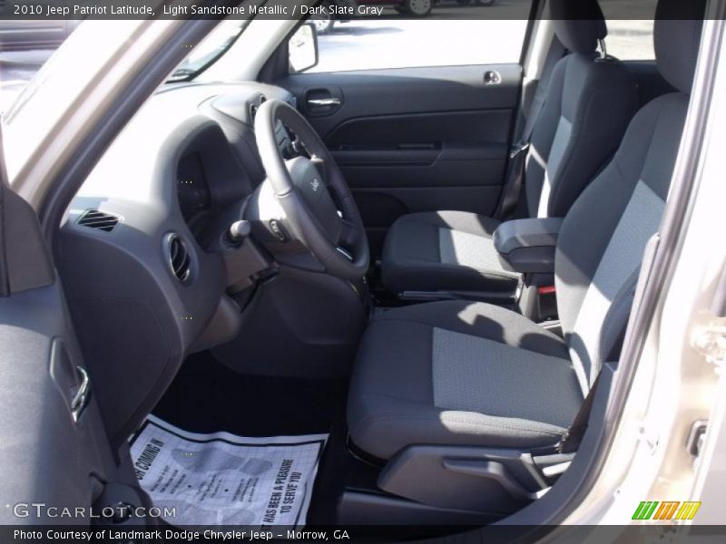 Light Sandstone Metallic / Dark Slate Gray 2010 Jeep Patriot Latitude