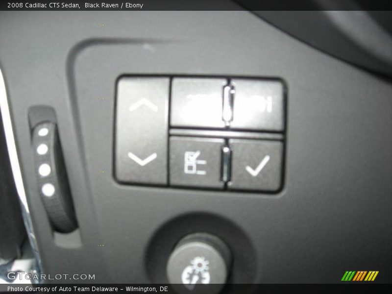 Black Raven / Ebony 2008 Cadillac CTS Sedan