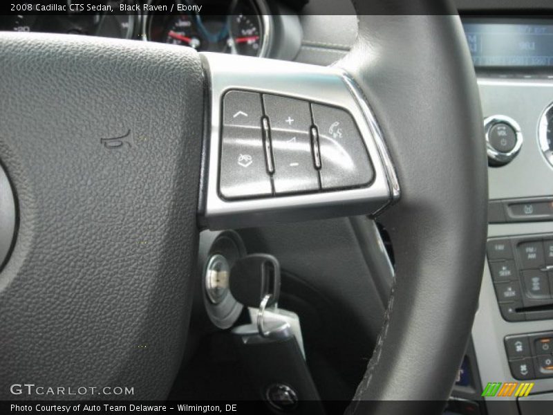 Black Raven / Ebony 2008 Cadillac CTS Sedan