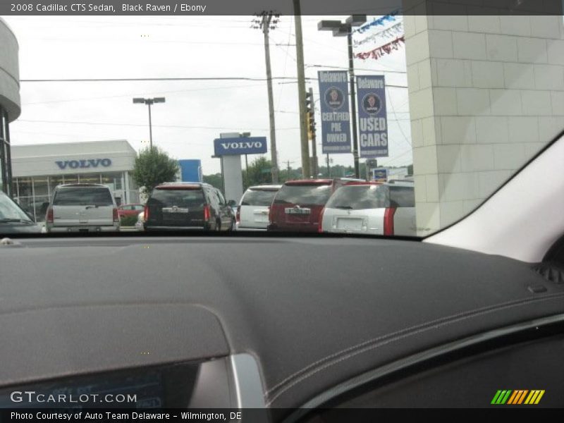 Black Raven / Ebony 2008 Cadillac CTS Sedan