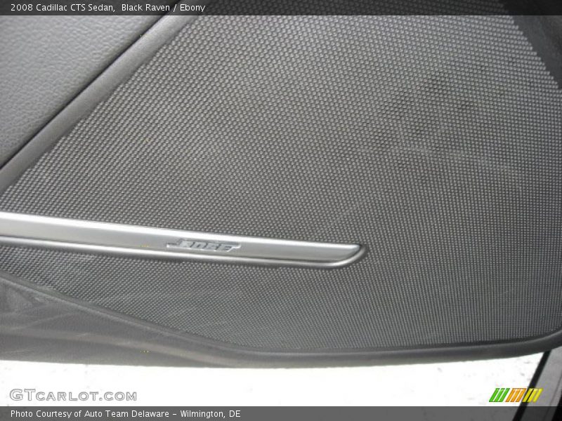 Black Raven / Ebony 2008 Cadillac CTS Sedan