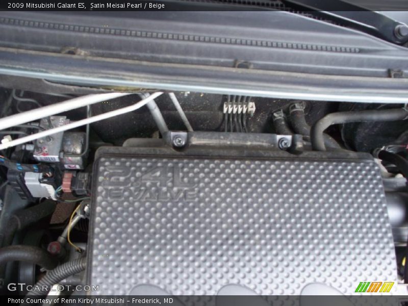 Satin Meisai Pearl / Beige 2009 Mitsubishi Galant ES