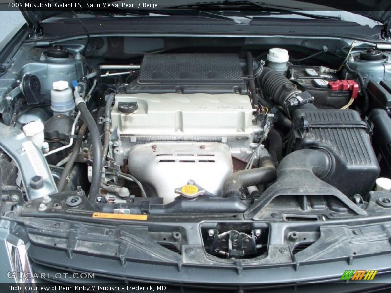 Satin Meisai Pearl / Beige 2009 Mitsubishi Galant ES