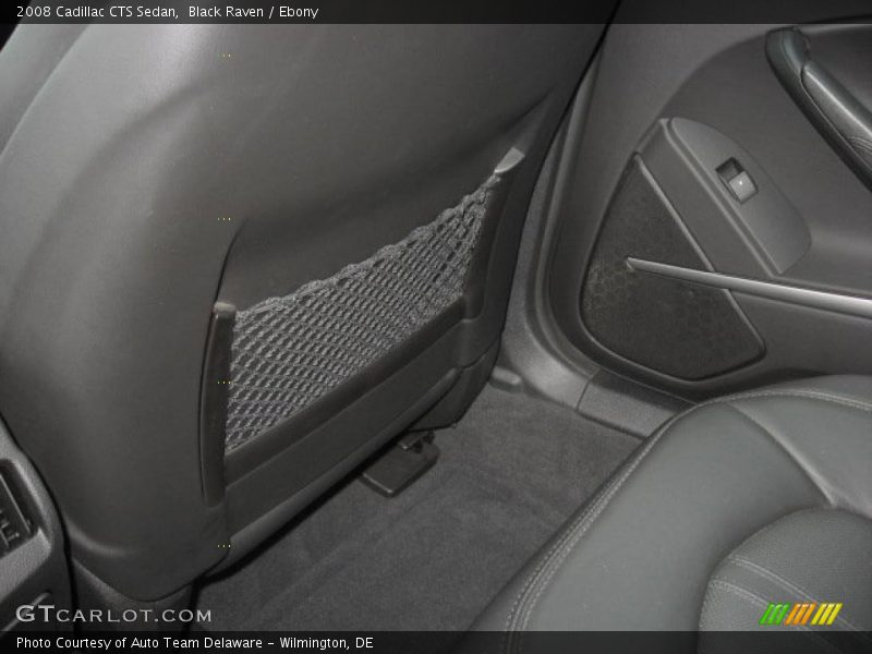 Black Raven / Ebony 2008 Cadillac CTS Sedan