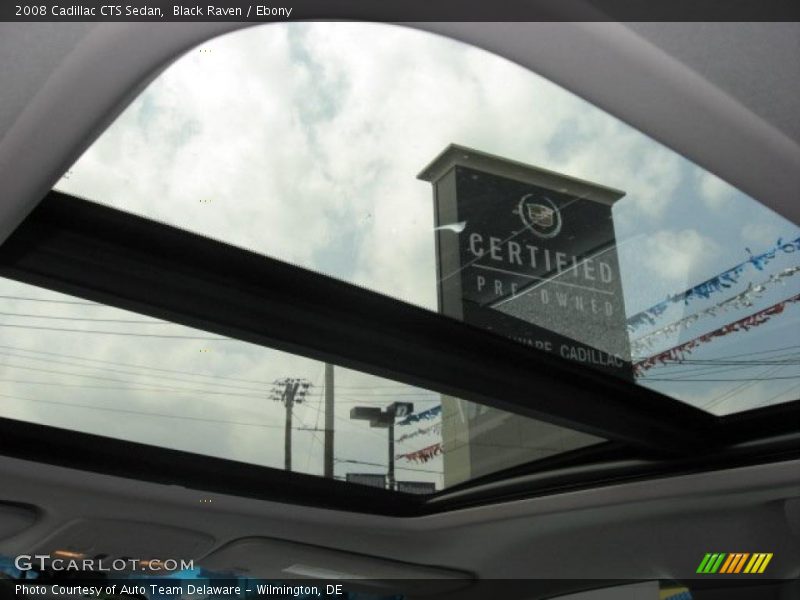 Black Raven / Ebony 2008 Cadillac CTS Sedan