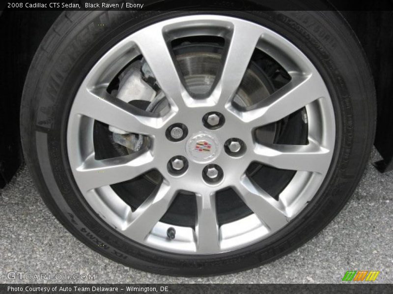 Black Raven / Ebony 2008 Cadillac CTS Sedan