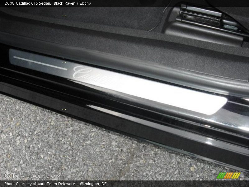 Black Raven / Ebony 2008 Cadillac CTS Sedan