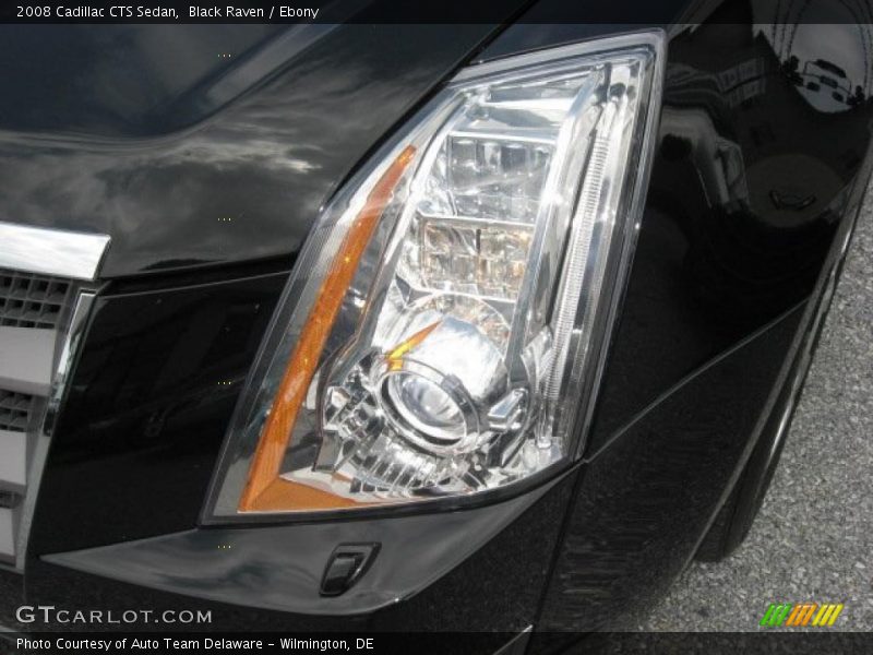 Black Raven / Ebony 2008 Cadillac CTS Sedan