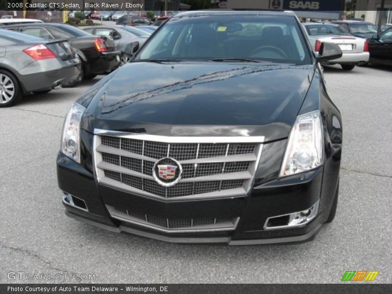 Black Raven / Ebony 2008 Cadillac CTS Sedan
