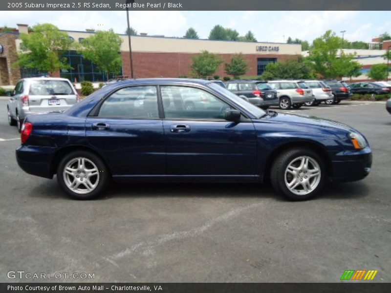 Regal Blue Pearl / Black 2005 Subaru Impreza 2.5 RS Sedan