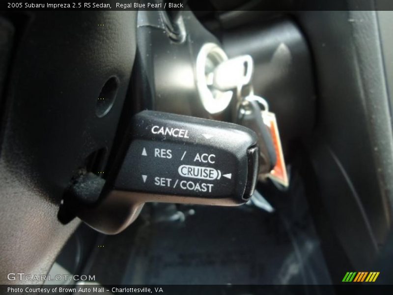 Regal Blue Pearl / Black 2005 Subaru Impreza 2.5 RS Sedan