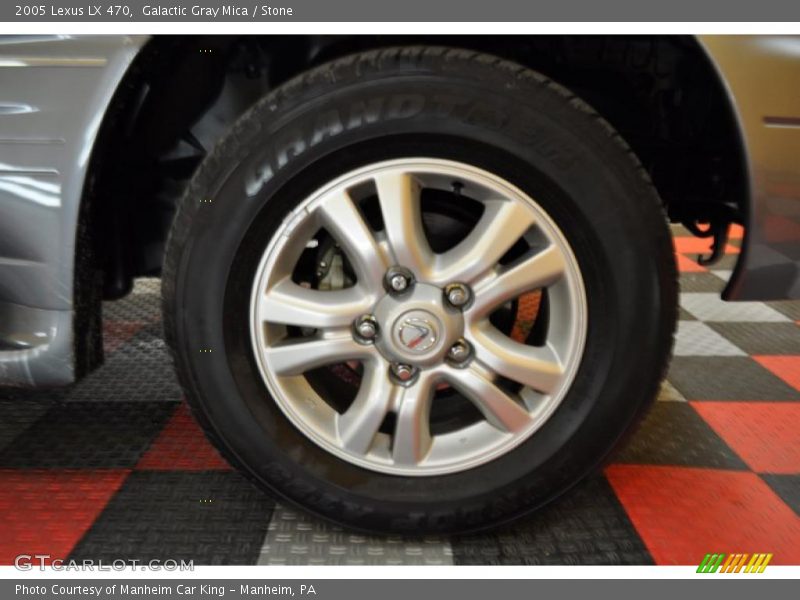 Galactic Gray Mica / Stone 2005 Lexus LX 470