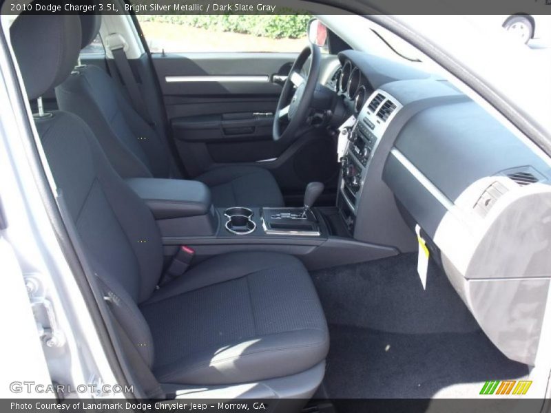 Bright Silver Metallic / Dark Slate Gray 2010 Dodge Charger 3.5L
