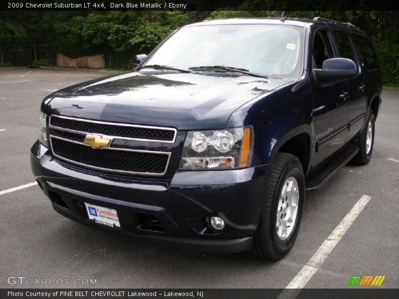 Dark Blue Metallic / Ebony 2009 Chevrolet Suburban LT 4x4