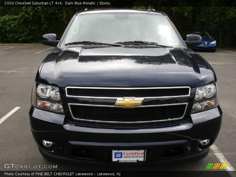 Dark Blue Metallic / Ebony 2009 Chevrolet Suburban LT 4x4