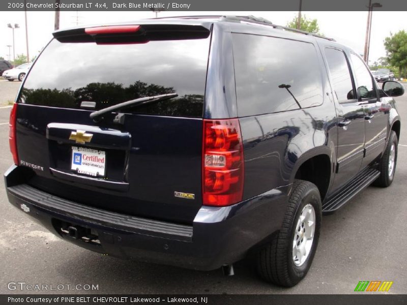 Dark Blue Metallic / Ebony 2009 Chevrolet Suburban LT 4x4