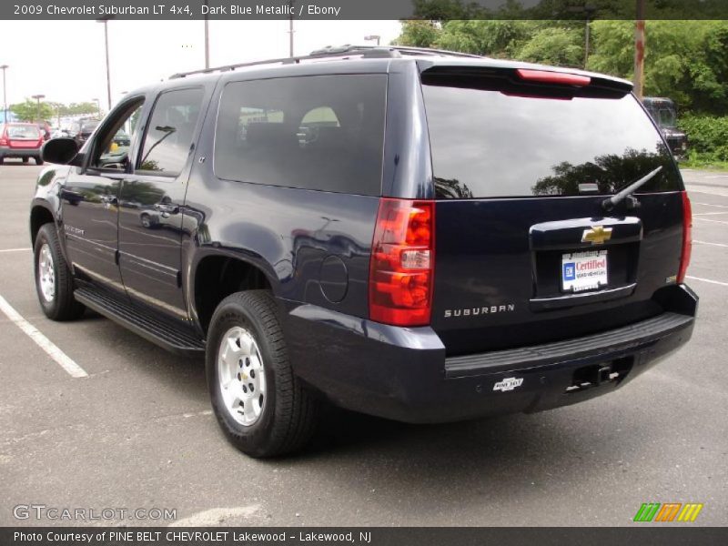 Dark Blue Metallic / Ebony 2009 Chevrolet Suburban LT 4x4
