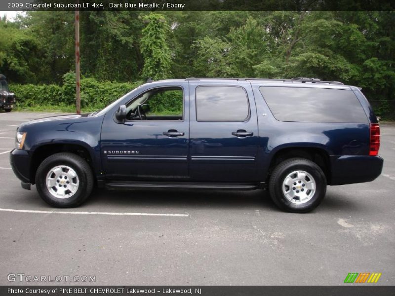 Dark Blue Metallic / Ebony 2009 Chevrolet Suburban LT 4x4