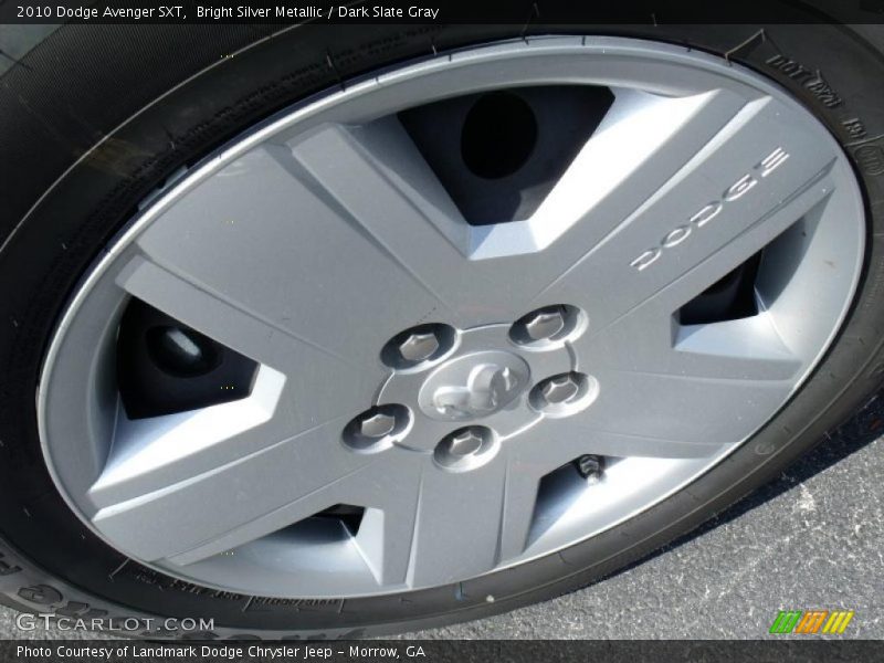 Bright Silver Metallic / Dark Slate Gray 2010 Dodge Avenger SXT