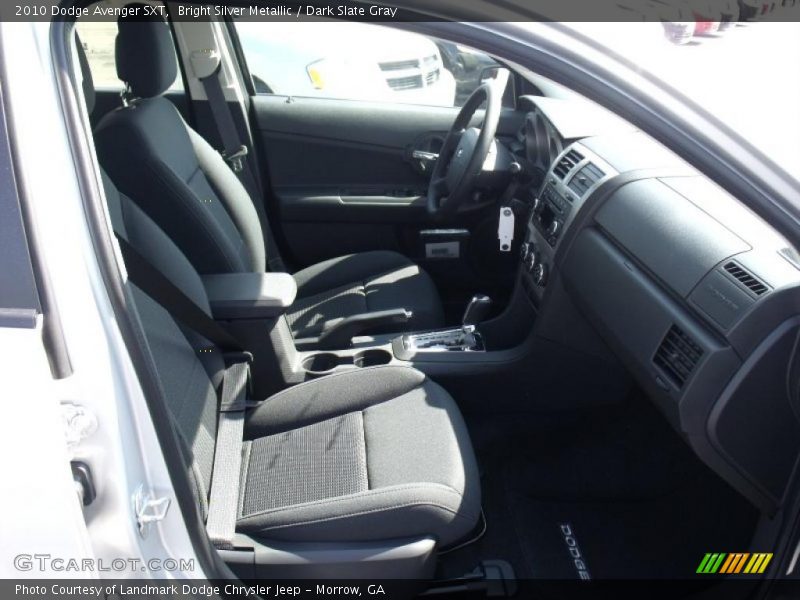 Bright Silver Metallic / Dark Slate Gray 2010 Dodge Avenger SXT