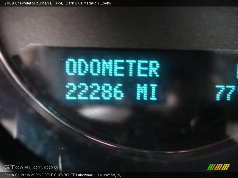 Dark Blue Metallic / Ebony 2009 Chevrolet Suburban LT 4x4