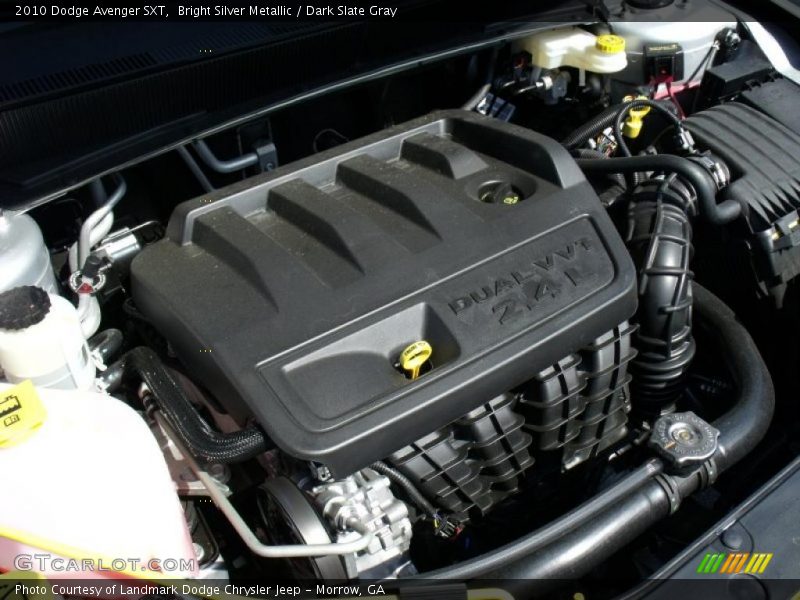 Bright Silver Metallic / Dark Slate Gray 2010 Dodge Avenger SXT
