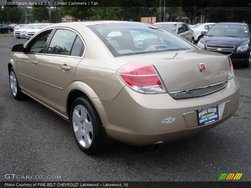 Golden Cashmere / Tan 2008 Saturn Aura XE 3.5
