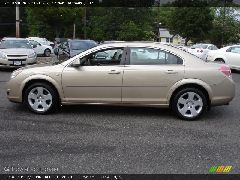 Golden Cashmere / Tan 2008 Saturn Aura XE 3.5