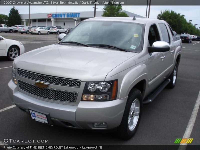 Silver Birch Metallic / Dark Titanium/Light Titanium 2007 Chevrolet Avalanche LTZ