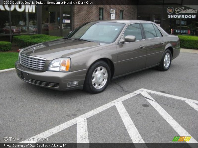 Bronzemist Metallic / Dark Gray 2002 Cadillac DeVille Sedan