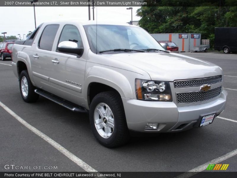 Silver Birch Metallic / Dark Titanium/Light Titanium 2007 Chevrolet Avalanche LTZ