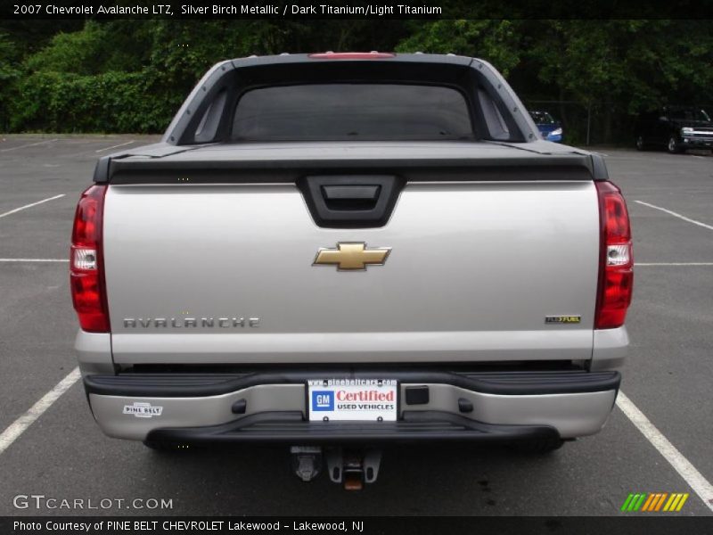 Silver Birch Metallic / Dark Titanium/Light Titanium 2007 Chevrolet Avalanche LTZ