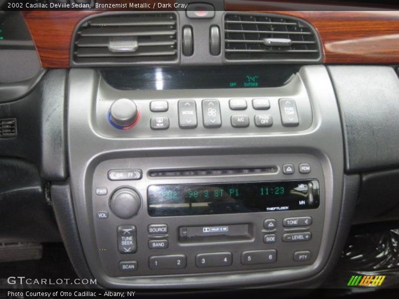 Bronzemist Metallic / Dark Gray 2002 Cadillac DeVille Sedan