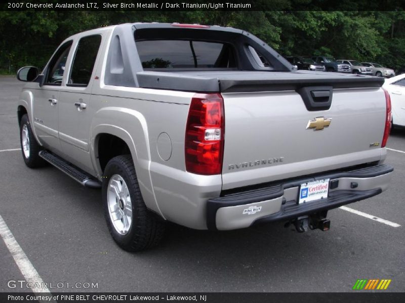 Silver Birch Metallic / Dark Titanium/Light Titanium 2007 Chevrolet Avalanche LTZ