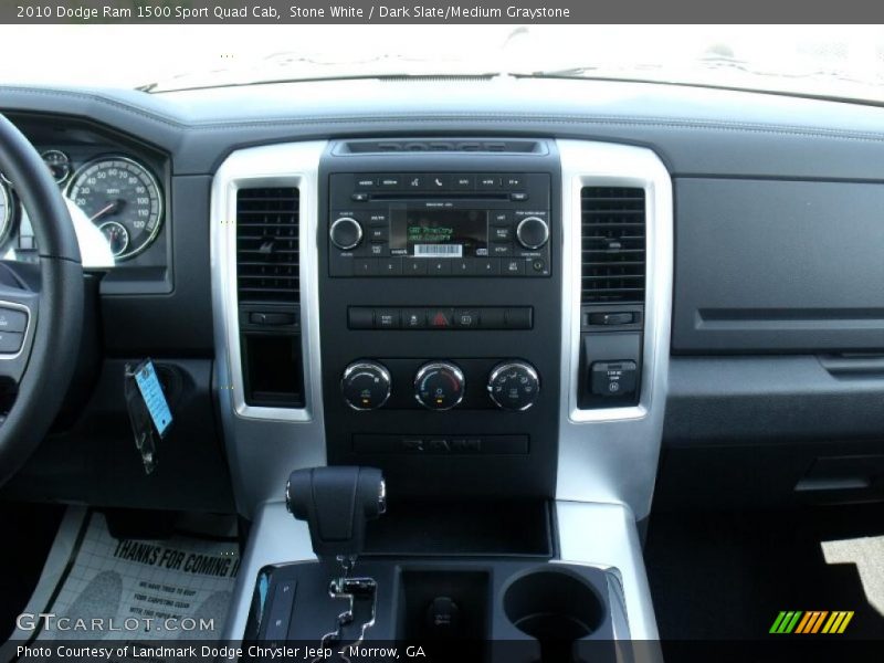 Stone White / Dark Slate/Medium Graystone 2010 Dodge Ram 1500 Sport Quad Cab