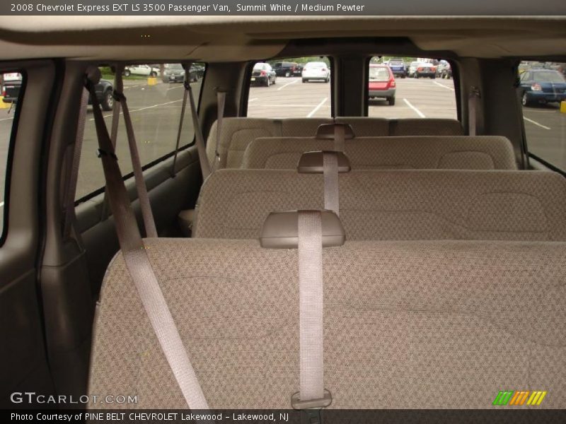 Summit White / Medium Pewter 2008 Chevrolet Express EXT LS 3500 Passenger Van
