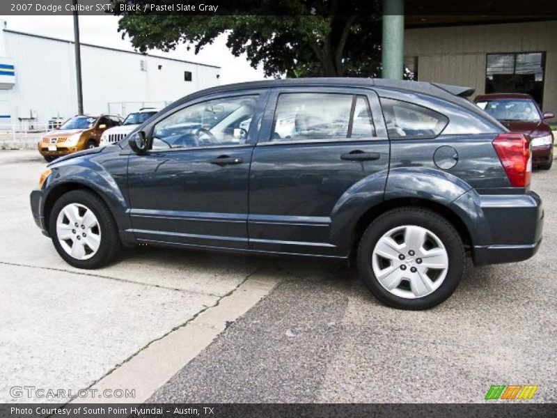 Black / Pastel Slate Gray 2007 Dodge Caliber SXT