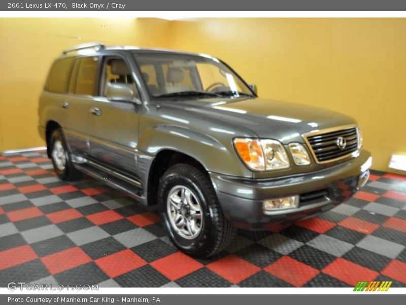 Black Onyx / Gray 2001 Lexus LX 470