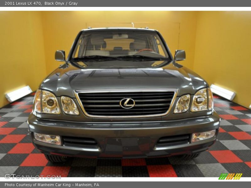 Black Onyx / Gray 2001 Lexus LX 470