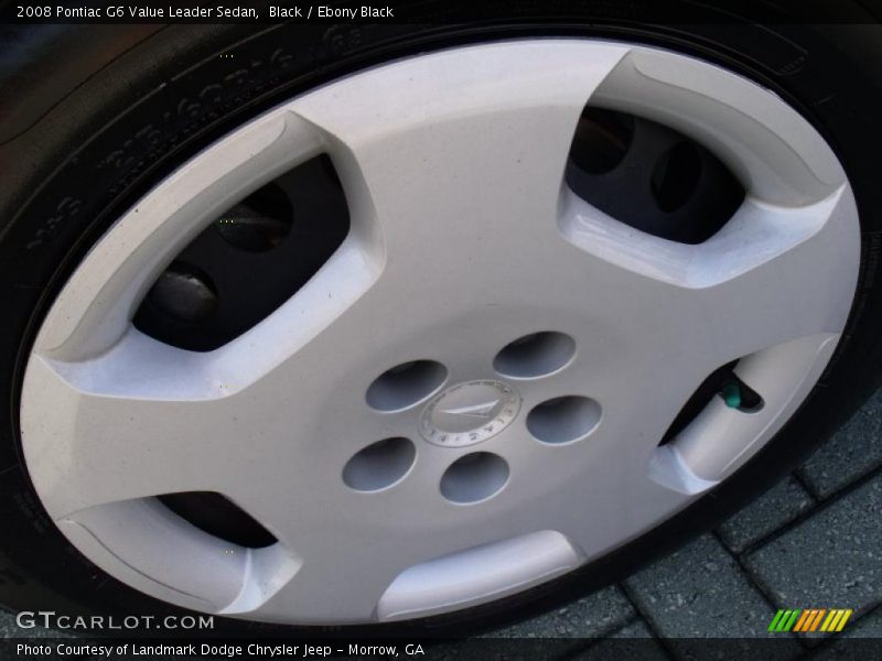 Black / Ebony Black 2008 Pontiac G6 Value Leader Sedan