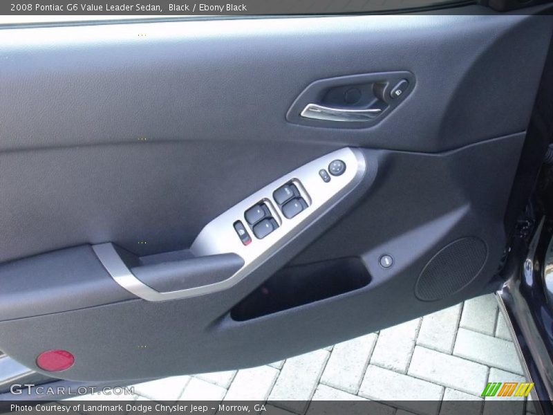 Black / Ebony Black 2008 Pontiac G6 Value Leader Sedan