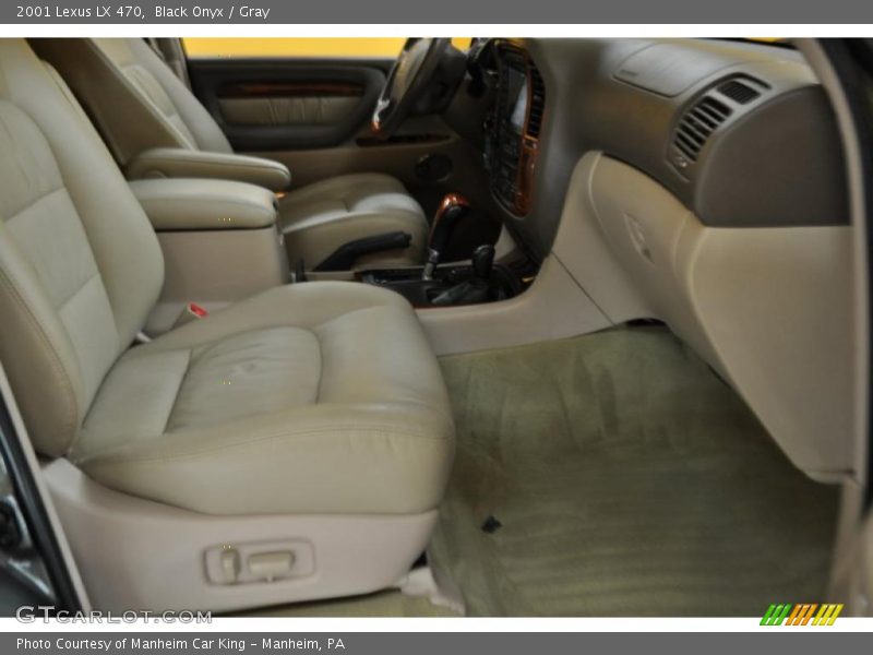 Black Onyx / Gray 2001 Lexus LX 470